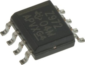TL972ID, TL972ID, Op Amp, RRO, 12MHz, 3 9 V, 8-Pin SOIC