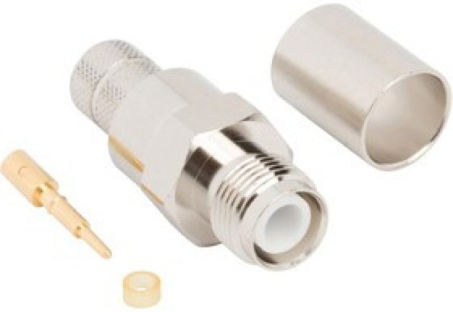 031-6875, COAX CONNECTOR, RP TNC, JACK, 50 OHM 031-6875, COAX CONNECTOR, RP TNC, JACK, 50 OHM