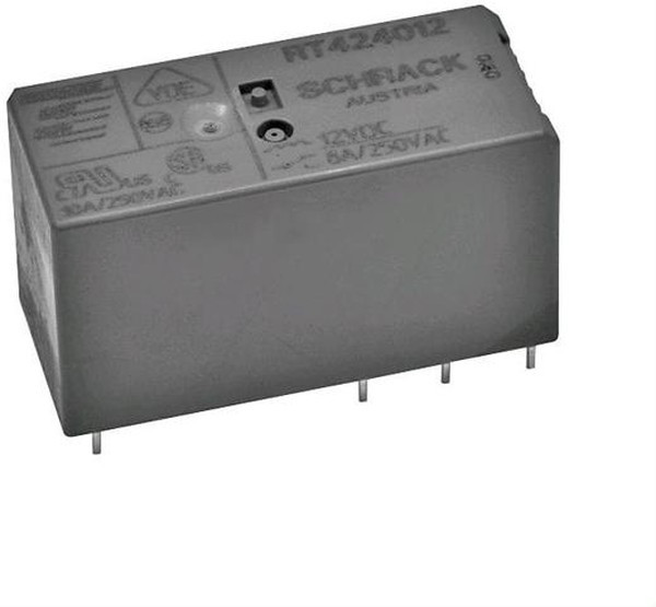 3-1393239-8 (RT174012), Реле 1 переключ. 12VDC, 10A/250VAC SPDT