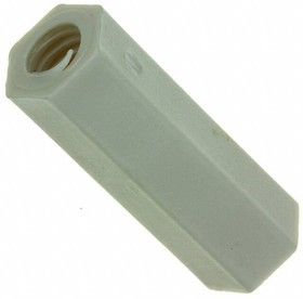 8442E, Standoffs &amp; Spacers .250 x .750 8-32 HEX STANDOFF F/R NYLON
