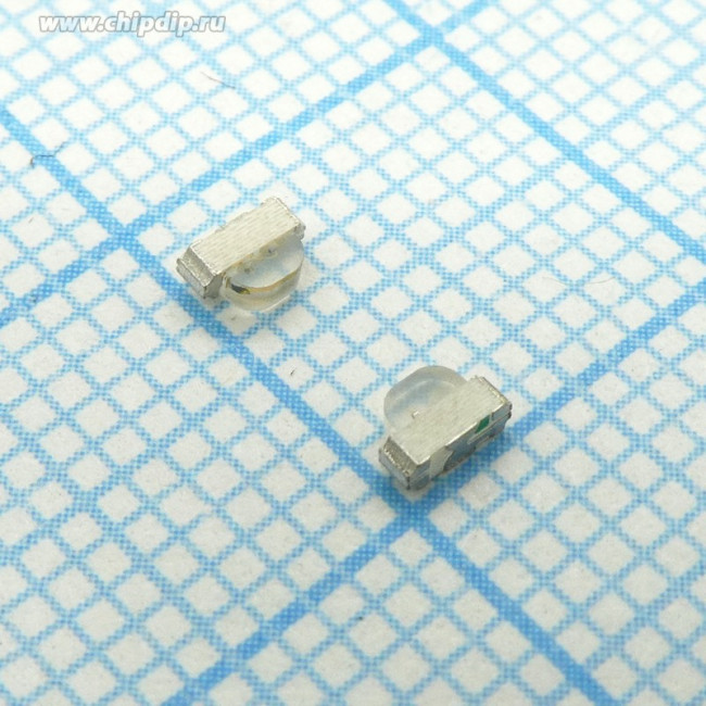 KPBA-3010SURKCGKC, Светодиод smd 3х1мм/красный/ 630нм/120-300мкд - зеленый/570нм/40-70мкд/ прозрачный/140°/угловой