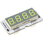 Troyka-Quad Display V2 Green, Четырёхразрядный индикатор для Arduino проектов