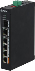 Коммутатор DAHUA DH-PFS3106-4ET-60, 4-Port PoE Switch (Unmanaged)