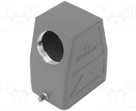 D6B-SEH-2G-PG21, Корпус: для разъемов HDC; размер D6B; на провод; на защелке; PG21