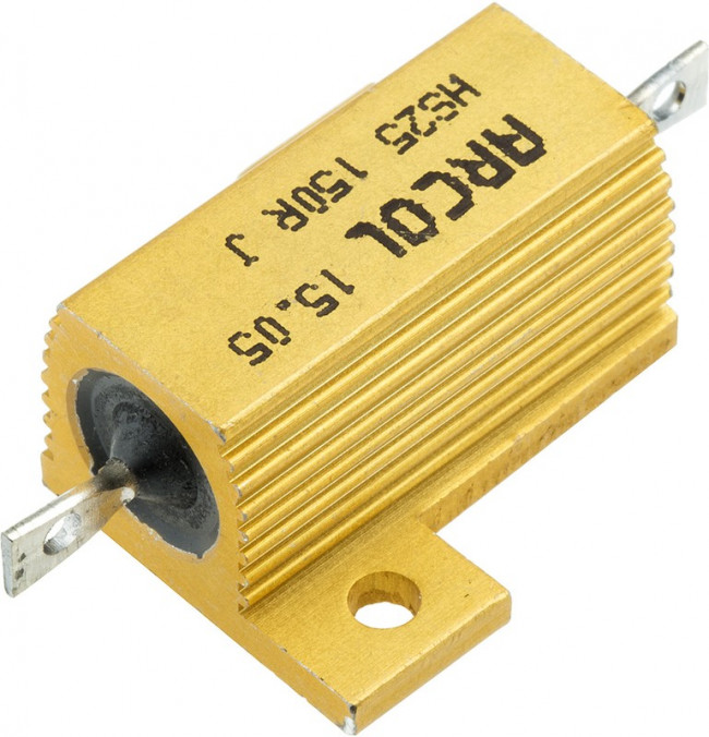 HS25 150R J, 150 25W Wire Wound Chassis Mount Resistor HS25 150R J ±5%
