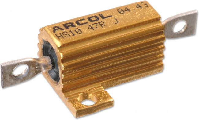 HS25 150R J, 150 25W Wire Wound Chassis Mount Resistor HS25 150R J ±5%