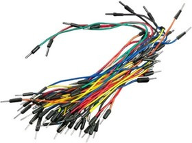 Breadboard Jumper Wire Pack(241mm 200mm 160mm 117mm), Набор проводов соединительных (M-M) 70 штук