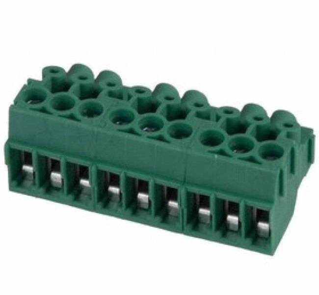 1984086, Pluggable Terminal Blocks 9 Pos 3.5mm pitch Plug 26-14 AWG Screw