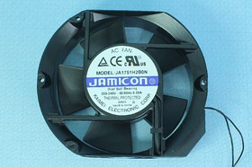JA1751H2B0N-L (JA1751H2B011N- L-R)(провод) 220V (172х150х51) B(подшипник) CFM169/dBA55 Jamicon венти