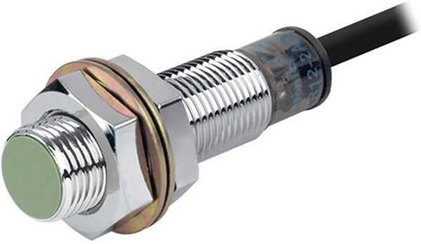 PR12-2AO AOL2 Индуктивный двухпроводный выключатель, 2мм зона чувствительности, М12, Заподлицо, НЗ, 90-250 В~