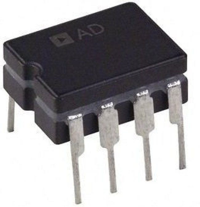 OP295GPZ, Микросхема сдвоенный ОУ (DIP8)