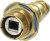 RJFTV2PE1N, Female Ethernet Connector, Flange Mount, Cat5e