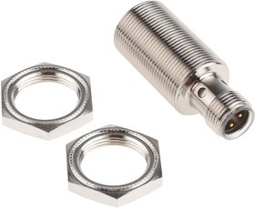 NBB8-18GM30-E2-V1, Inductive Barrel-Style Proximity Sensor, M18 x 1, 8 mm Detection, PNP Output, 5 36 V dc, IP68 NBB8-18GM30-E2-V1, Inductive Barrel-Style Proximity Sensor, M18 x 1, 8 mm Detection, PNP Output, 5 36 V dc, IP68