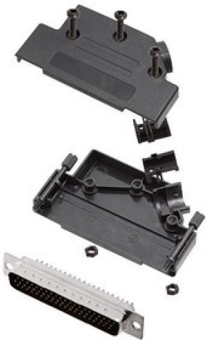 L17D45PK-P-37+L717HDC62P, Разъем D Sub, With Backshell, HD62, High Density, Штекер, D45PK-P, 62 контакт(-ов), DC, Пайка L17D45PK-P-37+L717HDC62P, Разъем D Sub, With Backshell, HD62, High Density, Штекер, D45PK-P, 62 контакт(-ов), DC, Пайка