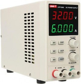 Лабораторный источник питания UNI-T UTP1306S 0-32V 0-6А с памятью