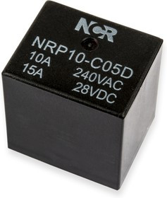 NRP-10-C-05D, Реле 1 переключ. 5VDC, 10A/240VAC SPDT