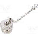 H00010A0000, RF Connector Dust Cap for N Type Connector Plugs (Complete with Cord)