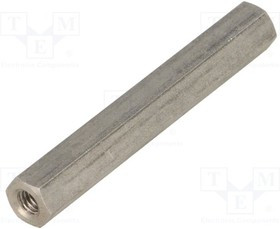 TFF-M4X50/DR146, Дистанцирующая стойка с резьбой, 50мм, Внутр.резьба: M4