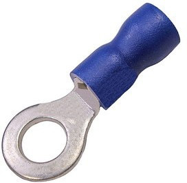 47478, Наконечник кабельный кольцевой изолированный НКИ 2.5-5 серия ПРОФИ (КВТ) 47478, Наконечник кабельный кольцевой изолированный НКИ 2.5-5 серия ПРОФИ (КВТ)