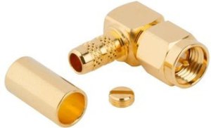 132444, RF Connectors / Coaxial Connectors SMA R/A Crmp Plg LMR-195 50 Ohm 132444, RF Connectors / Coaxial Connectors SMA R/A Crmp Plg LMR-195 50 Ohm