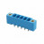 TBP02R2W-381-05BE, Pluggable Terminal Blocks Terminal block, pluggable, w screw lock, 3.81, receptical, 5 pole, blue