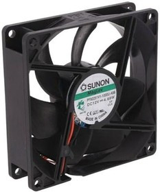 PF92251V1-A99-A, Вентилятор осевой, 12В DC, 92x92x25мм, подшипник Vapo, 126куб.м/ч, 45,5дБА