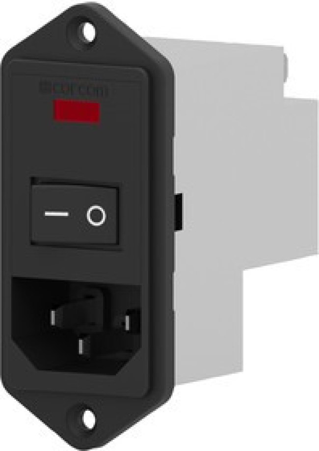 PM0S0DH60, POWER ENTRY MODULE, MEDICAL, 6A, 250VAC