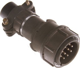 2РМДТ24КПН10Ш5В1, Вилка на кабель с прямым патрубком для неэкранированного кабеля 2РМДТ24КПН10Ш5В1, Вилка на кабель с прямым патрубком для неэкранированного кабеля