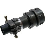 2РМДТ24КПН10Ш5В1, Вилка на кабель с прямым патрубком для неэкранированного кабеля 2РМДТ24КПН10Ш5В1, Вилка на кабель с прямым патрубком для неэкранированного кабеля