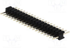 DS1031-01-1*20P8BV3-1, Штыревой, IDC, "папа", PIN 20, прямой, 1,27мм, THT, позолота DS1031-01-1*20P8BV3-1, Штыревой, IDC, "папа", PIN 20, прямой, 1,27мм, THT, позолота