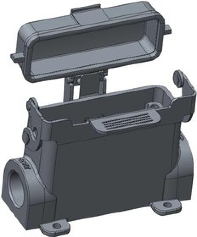 T1629161120-000, HEAVY DUTY CONN, 1 LEVER, SIZE H16A