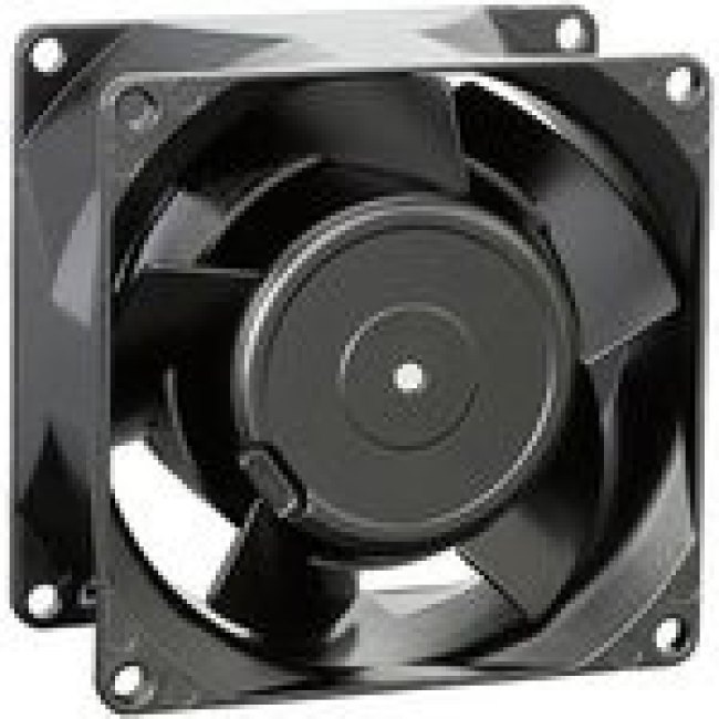 8556N, AC Axial Fan, серия 8000N, IP20, 230 В, Square, 80 мм, 38 мм, Качения, 29.4 фут³/мин 8556N, AC Axial Fan, серия 8000N, IP20, 230 В, Square, 80 мм, 38 мм, Качения, 29.4 фут³/мин