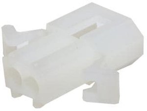 03-06-2024, STANDARD .062" Male Connector Housing, 3.68mm Pitch, 2 Way, 1 Row 03-06-2024, STANDARD .062" Male Connector Housing, 3.68mm Pitch, 2 Way, 1 Row