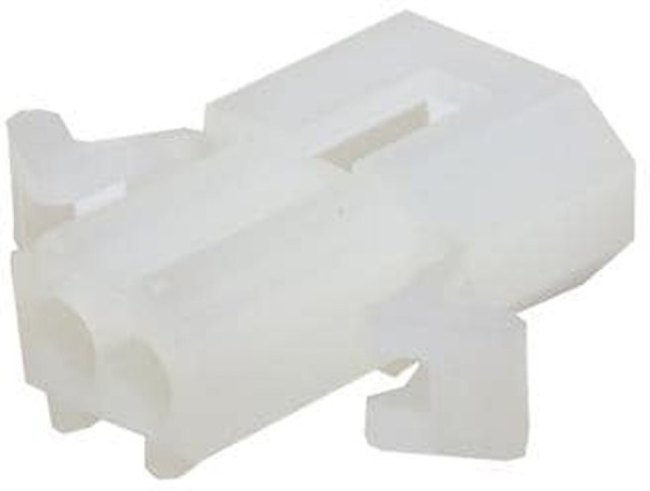 03-06-2024, STANDARD .062" Male Connector Housing, 3.68mm Pitch, 2 Way, 1 Row 03-06-2024, STANDARD .062" Male Connector Housing, 3.68mm Pitch, 2 Way, 1 Row