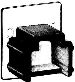 TM-4-DC1, Modular Connectors / Ethernet Connectors DUST COVER DARK GRAY