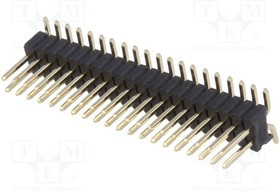 DS1031-08-2*20P8BS-4-1, Штыревой, IDC, "папа", PIN 40, прямой, 1,27мм, SMD, 2x20, позолота DS1031-08-2*20P8BS-4-1, Штыревой, IDC, "папа", PIN 40, прямой, 1,27мм, SMD, 2x20, позолота