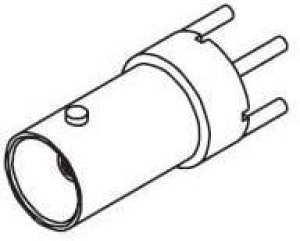 73101-0360, RF Connectors / Coaxial Connectors VERT JACK PCB 75 ohm