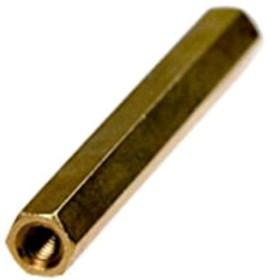 PCHSS-40, Стойка для печатных плат, шестигр., латунь, М3, 40мм