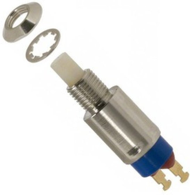 401ZBE, Pushbutton Switches SPST .4VA SOLDERLUG