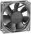 8414N/2GL, 8400 N Series Axial Fan, 24 V dc, DC Operation, 33m³/h, 700mW, 80 x 80 x 25mm