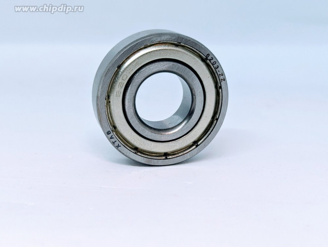Подшипник шариковый радиальный XTAB 6203 ZZ 17x40x12