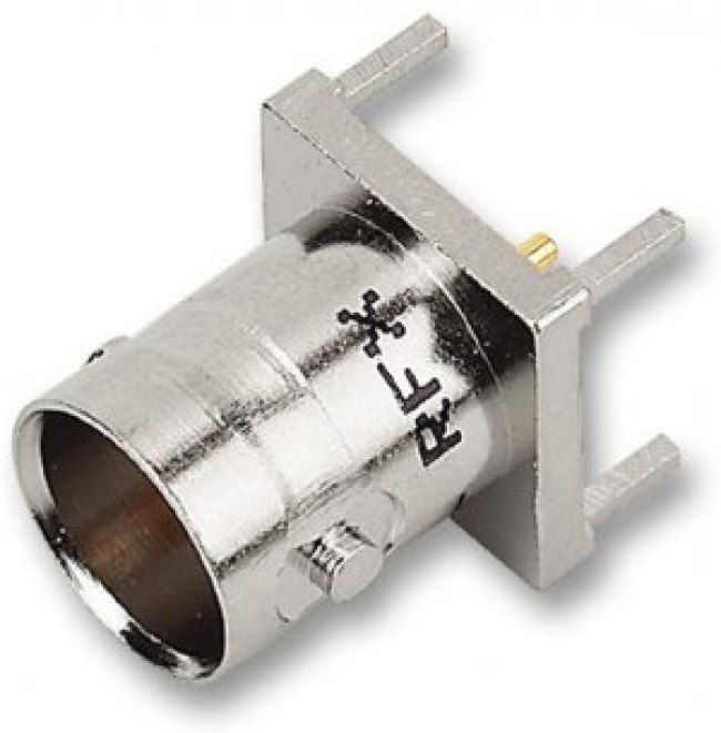 B6251F1-NT3G-50, Amphenol, jack PCB Mount BNC Connector, 50, Through Hole Termination, Straight Body B6251F1-NT3G-50, Amphenol, jack PCB Mount BNC Connector, 50, Through Hole Termination, Straight Body