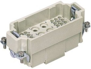 09380423001, Heavy Duty Power Connectors MALE INSERT HAN 16B CRIMP TERM 09380423001, Heavy Duty Power Connectors MALE INSERT HAN 16B CRIMP TERM
