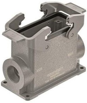 19300160271, Heavy Duty Power Connectors SURFACE MOUNTING HSG HAN 16B 2 SIDE ENTRY