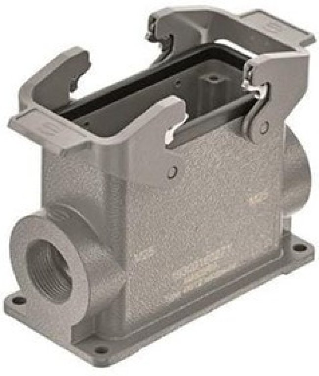 19300160271, Heavy Duty Power Connectors SURFACE MOUNTING HSG HAN 16B 2 SIDE ENTRY 19300160271, Heavy Duty Power Connectors SURFACE MOUNTING HSG HAN 16B 2 SIDE ENTRY