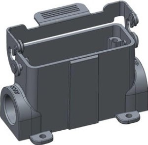 T1619161220-000, HEAVY DUTY CONN, 1 LEVER, SIZE H16A T1619161220-000, HEAVY DUTY CONN, 1 LEVER, SIZE H16A