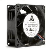 PFR1212DHE-SP00, DC Fans Fan, 120x38mm, 12VDC, 254.35CFM, 44.4W, Ball, 4-Lead Wires, Tach/PWM PFR1212DHE-SP00, DC Fans Fan, 120x38mm, 12VDC, 254.35CFM, 44.4W, Ball, 4-Lead Wires, Tach/PWM