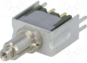 MB2011SS2G13, Переключатель: кнопочный, Пол: 2, SPDT, 3A/250ВAC, 3A/30ВDC