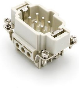 MP004736, Разъем для тяжелых условий, Insert, 24 Контактов, Штекер, Винтовой Контакт MP004736, Разъем для тяжелых условий, Insert, 24 Контактов, Штекер, Винтовой Контакт