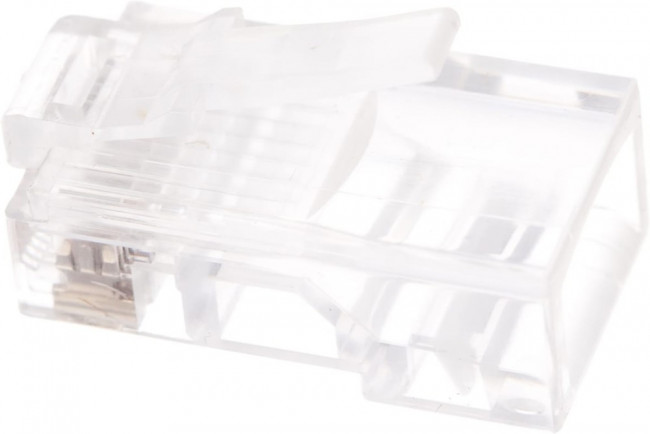 Вилка RJ-45 8P8C LC-8P8C-001 3-зубца кат.5e, 6 мкрн для одножильного кабеля 100 шт. LC-8P8C-001 (3-fork) Вилка RJ-45 8P8C LC-8P8C-001 3-зубца кат.5e, 6 мкрн для одножильного кабеля 100 шт. LC-8P8C-001 (3-fork)